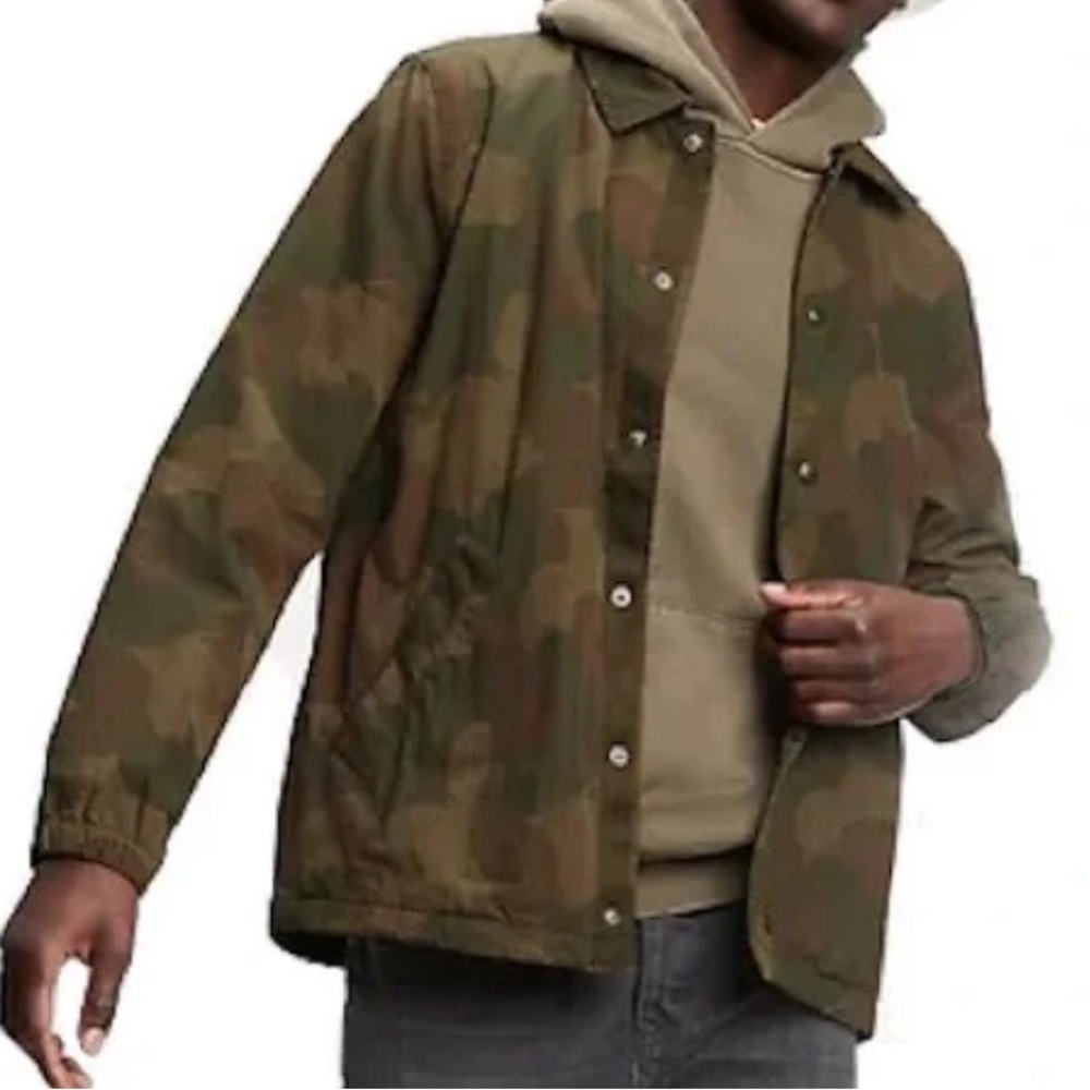 Gap Men’s Coaches Jacket Camouflage - size XS